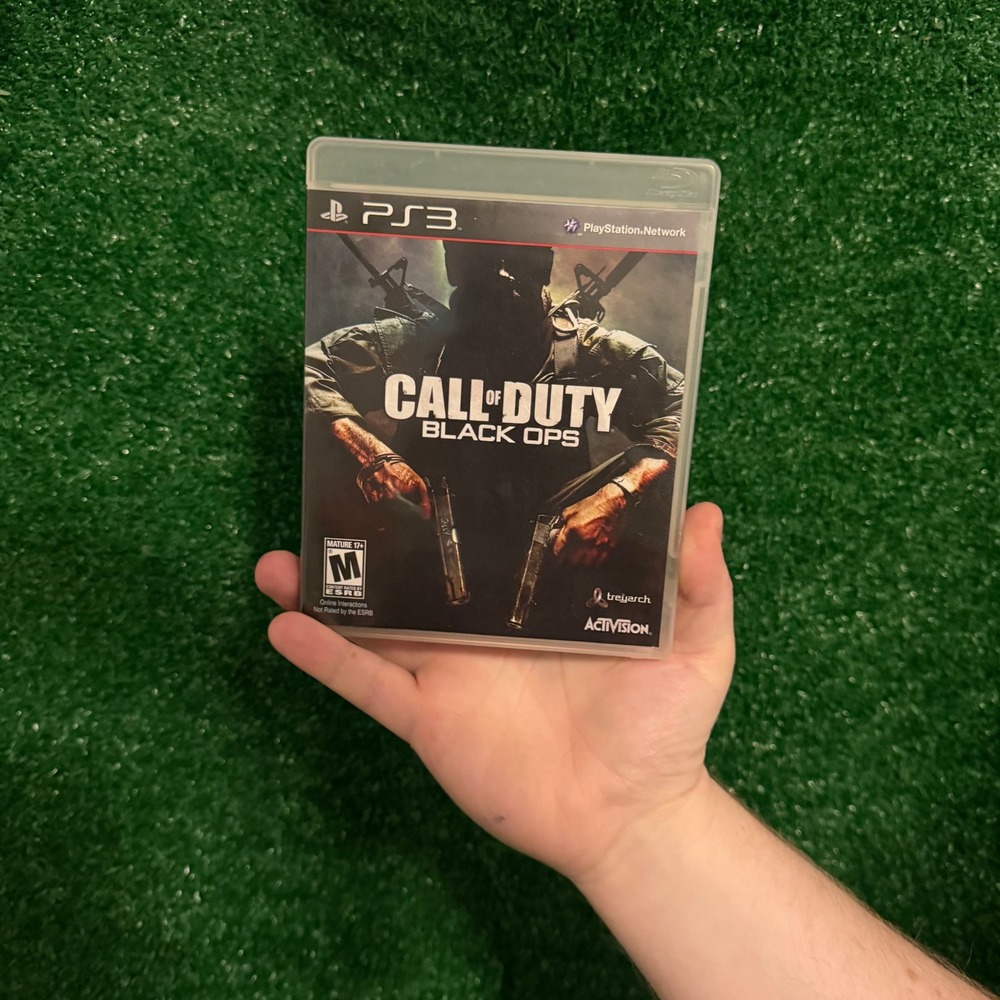 Call of Duty Black Ops PS3 PlayStation 3 2010 CIB Complete w/ Manual Activision
